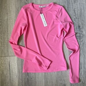 Alice + Olivia Pink Long Sleeve